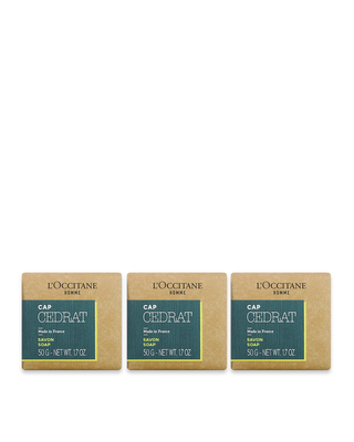 Trio de Sabonetes Corporal Cap Cedrat